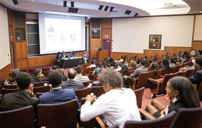One of the conference’s several sessions