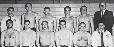 Men's Swimming and Diving, Babsonian 1960