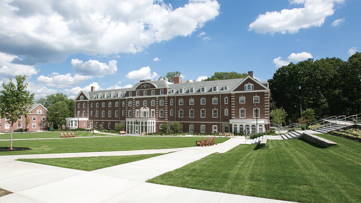 A New Quad Emerges in the Heart of Campus | Babson Magazine | Babson ...