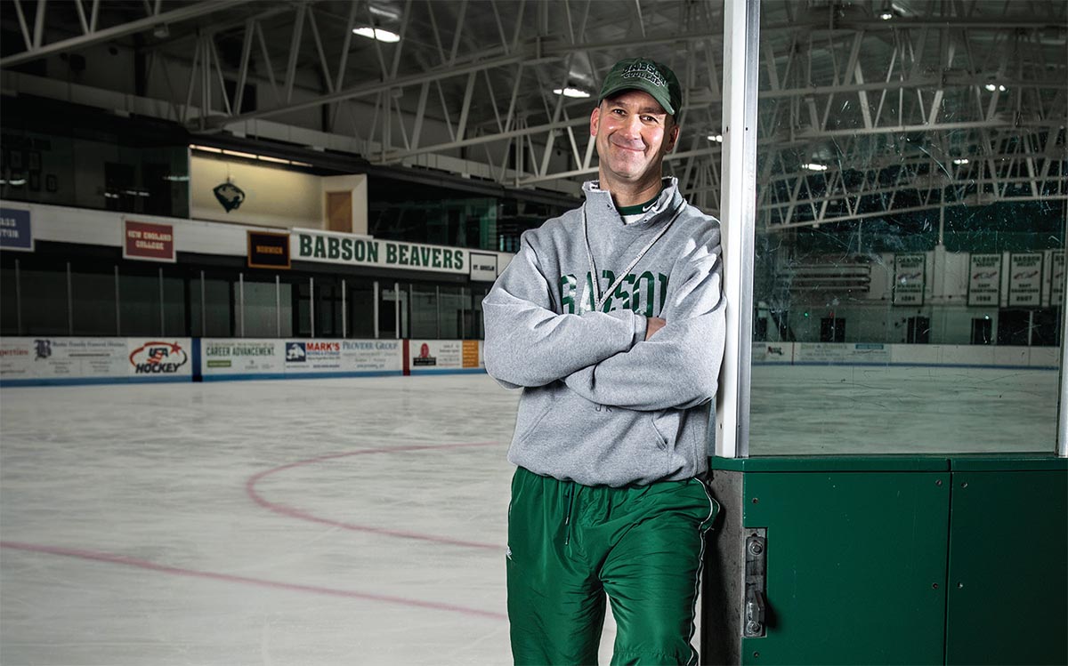 Home at the Rink Babson Magazine Babson College Winter 2017