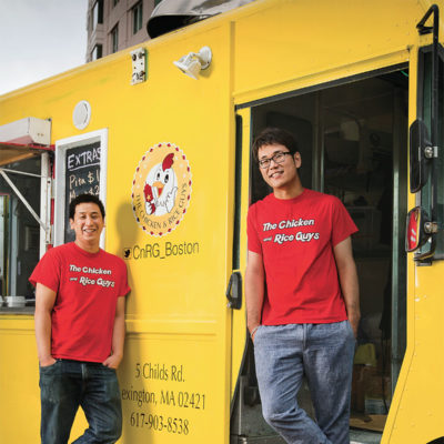 Ian So ’08 (left) and Jaemin Lee ’08