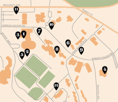Babson Map
