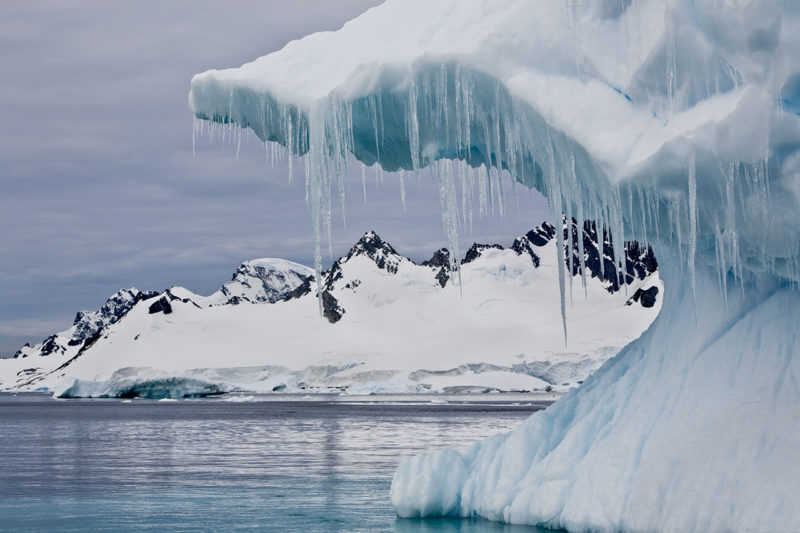 Melting Iceberg off the Antarctic Peninsula