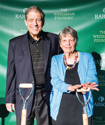 Bob Weissman ’64, H’94, P’87, ’90, and his wife, Jan, P’87, ’90