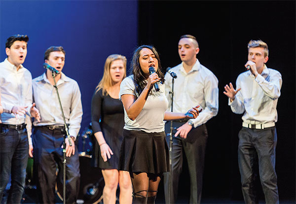 A cappella group Rocket Pitches