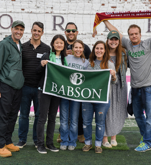 Karin Dietz | Babson Magazine | Babson College | Fall 2018