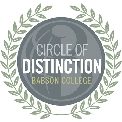 Permanent link to Babson Launches New Lifetime Giving Society: Circle of Distinction