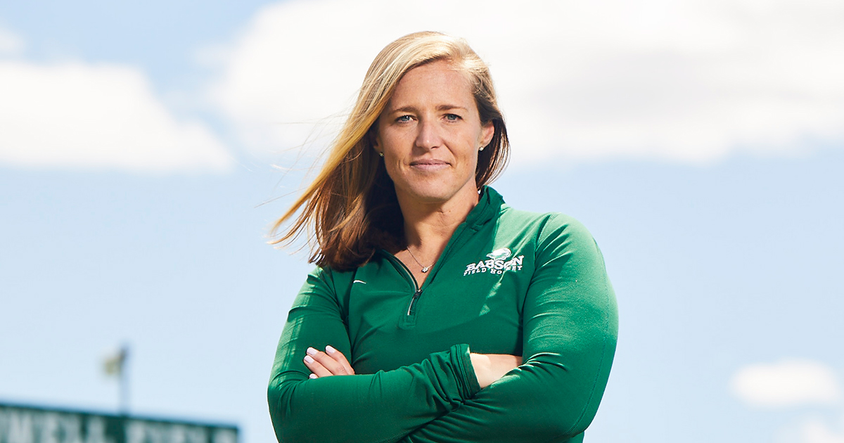 Julie Racan Small Talk with Julie Ryan | Babson Magazine | Babson College | Summer 2019