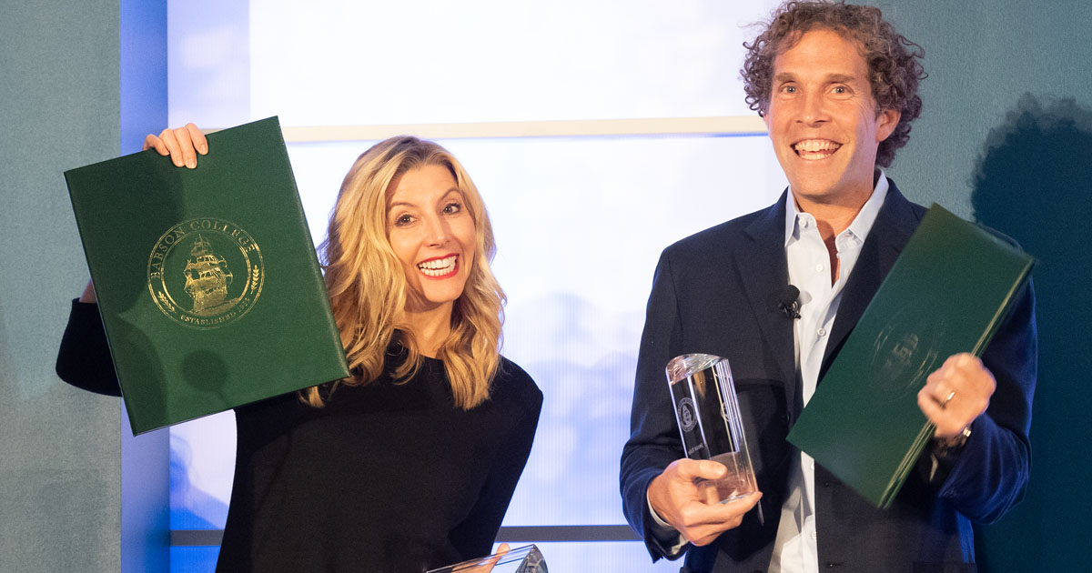 Advice from Married Entrepreneurs Sara Blakely and Jesse Itzler · Babson  Thought & Action