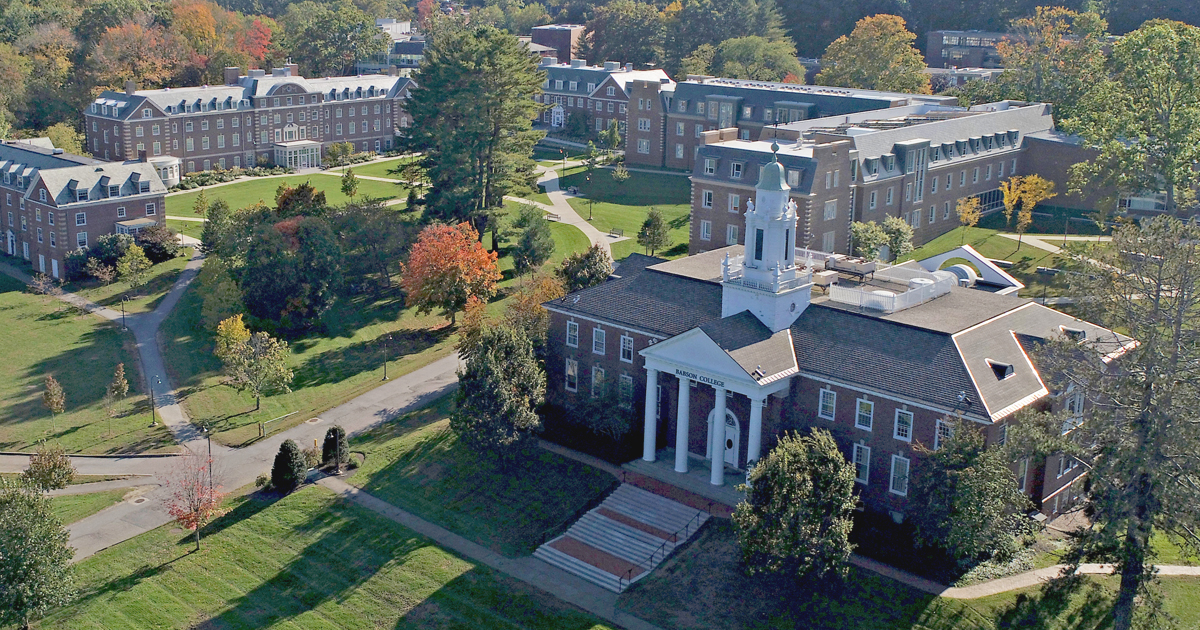 Babson Ranked the 10th Best College in America · Babson Thought & Action