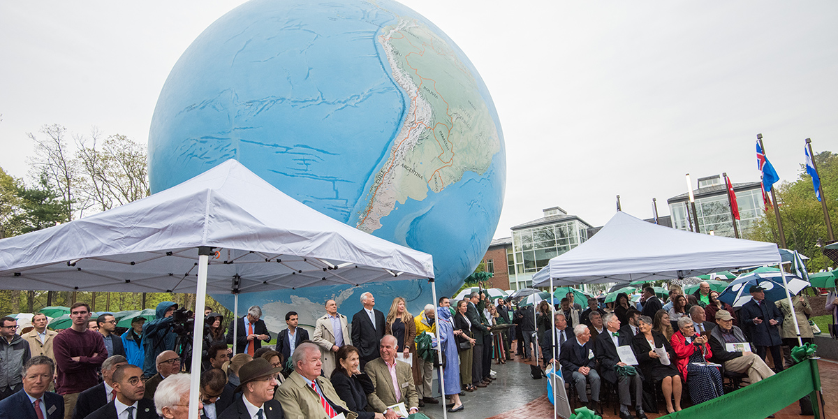 New Home for the Babson World Globe Officially Opens