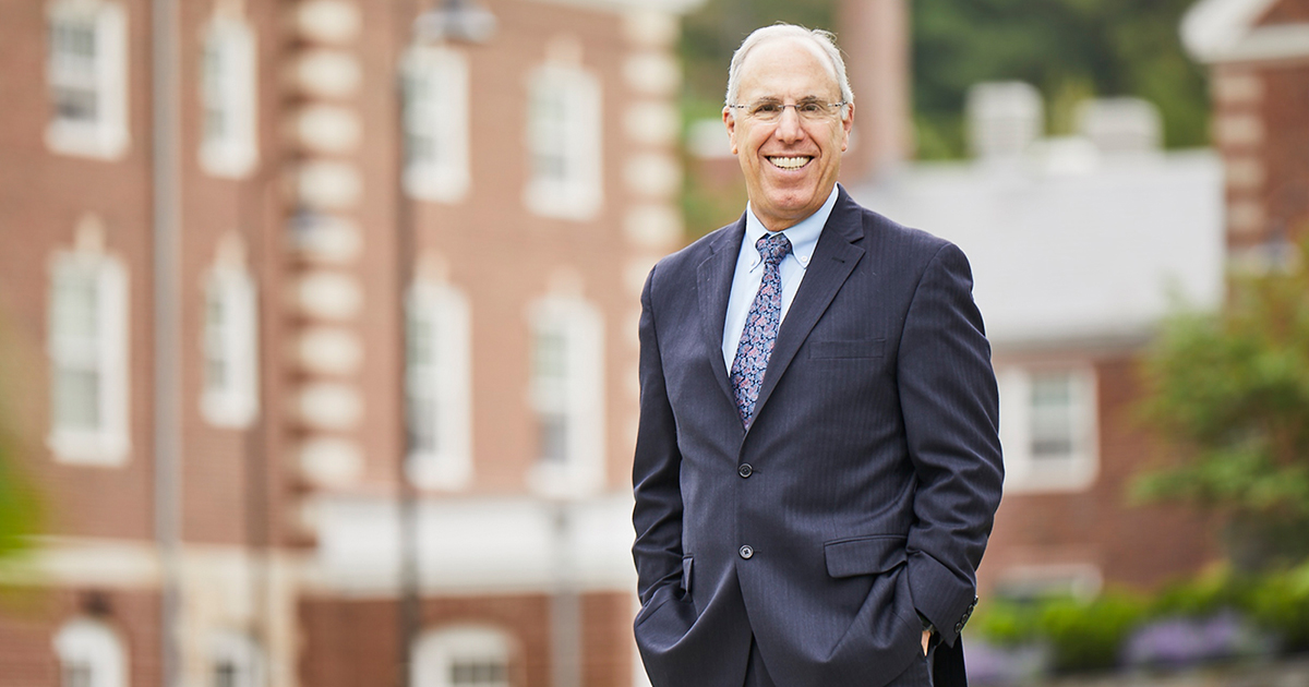 Making His Mark: President Spinelli on His Return to Babson