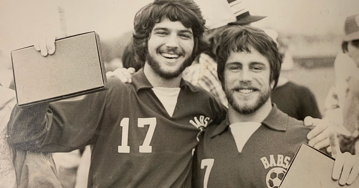 The Babson 1975 men's soccer team