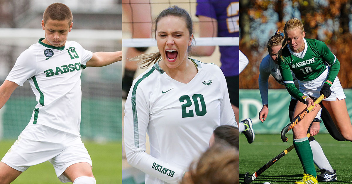 3 Babson College Teams Compete Against Nation’s Best in NCAA Tournaments