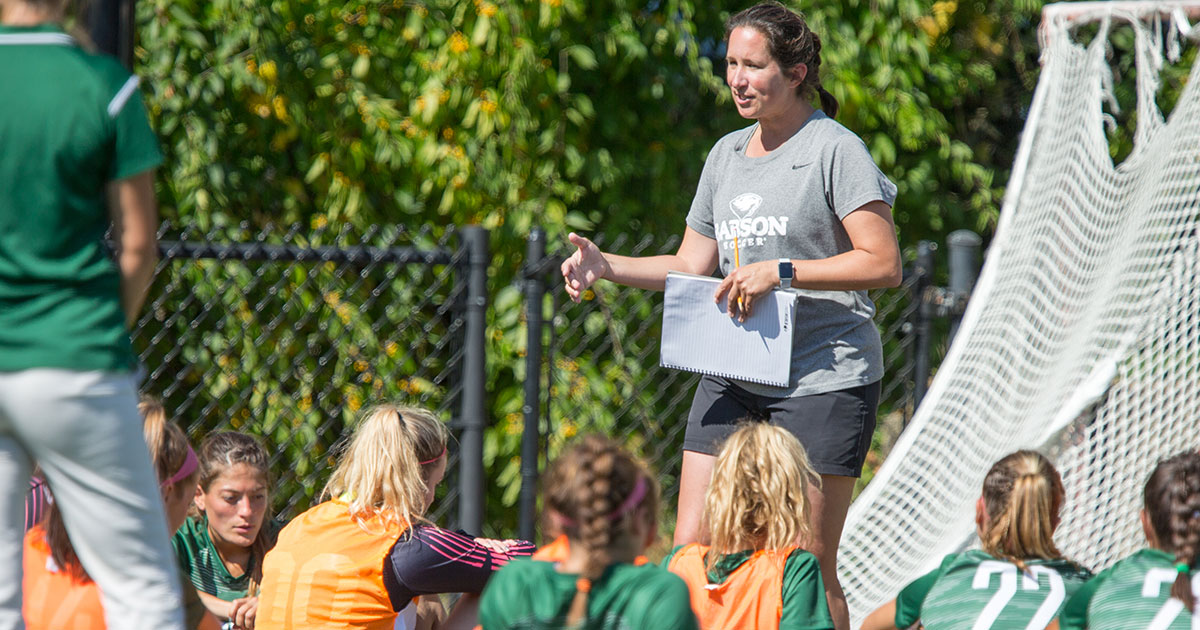 Babson College Women’s Soccer Coach Notches 100th Career Win