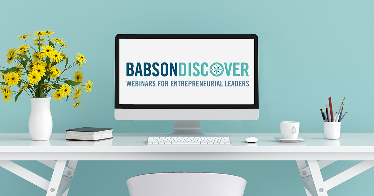 BabsonDiscover Webinar Series