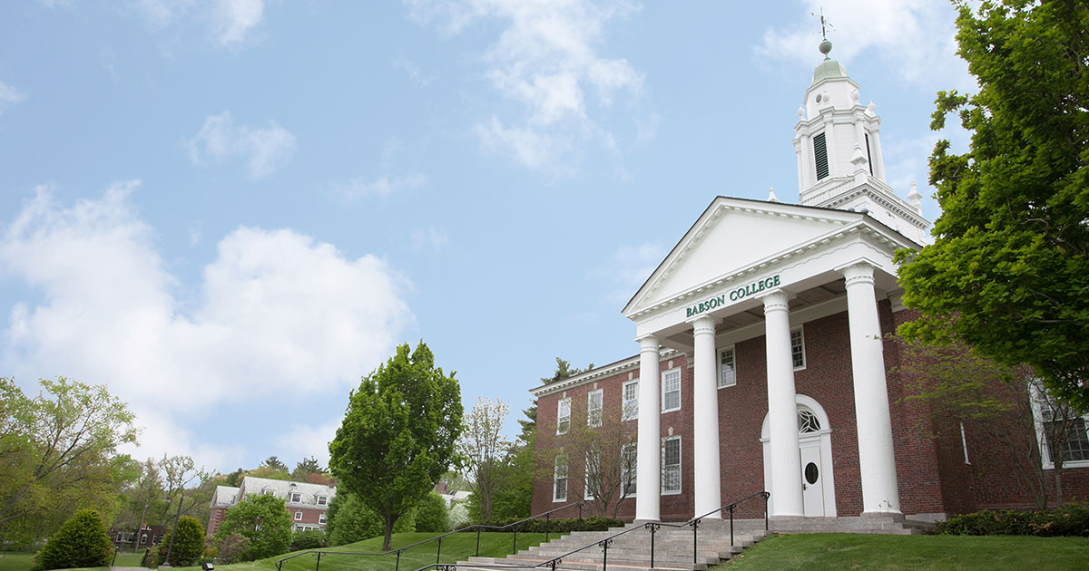 Babson Moves to Test-Optional Policy for 2021–2022 Academic Year