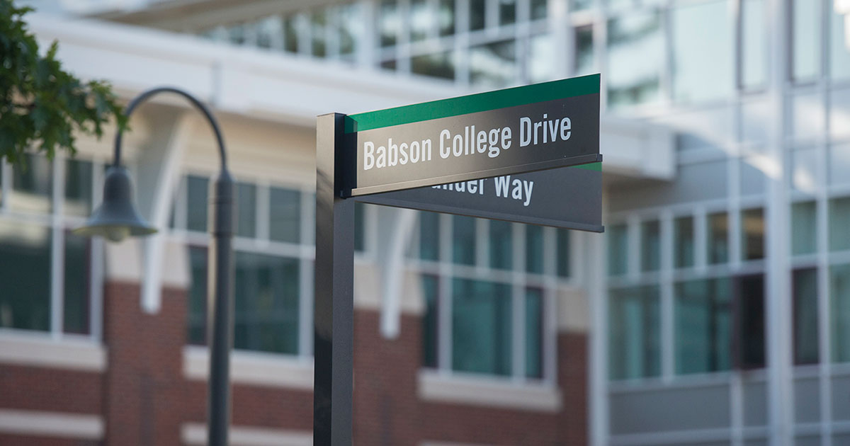 Babson College Announces Return to Campus Plan