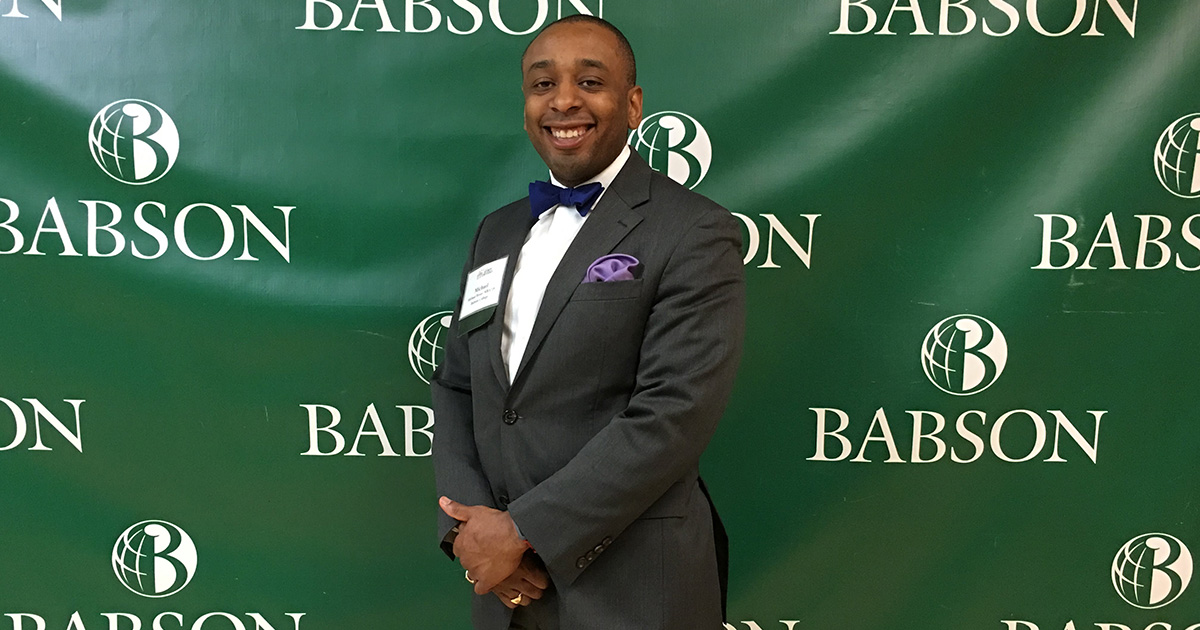 People of Babson: Michael Bruny MBA’18
