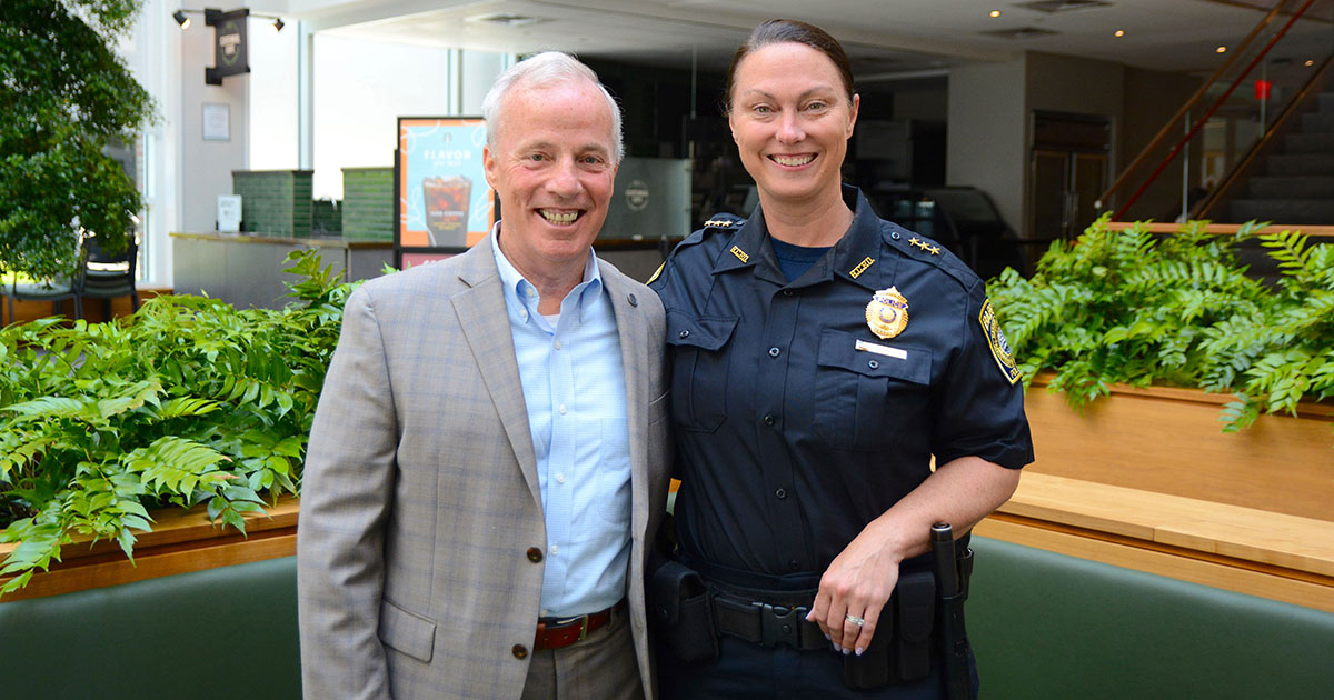 Retiring Police Chief Pollard Commended for Investing in People and Community