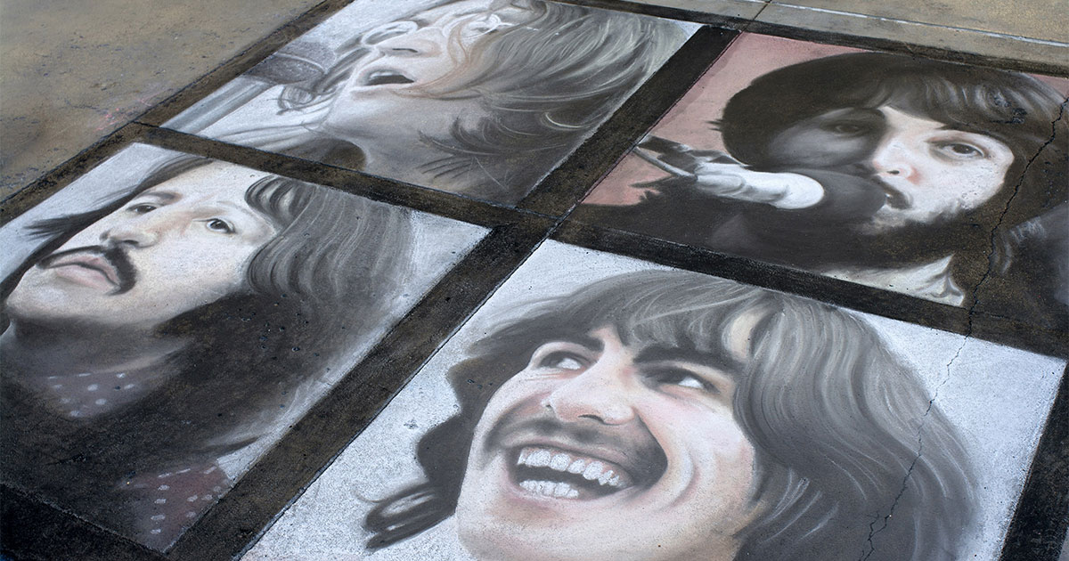 Portraits of the Beatles
