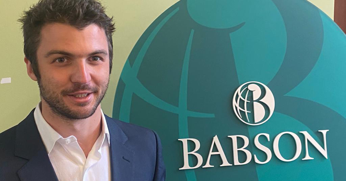 Roberto Fiorentino MBA’22 Cooks Up Babson Class Spirit