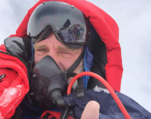 Alexander von Cramm ’86 on Mount Everest