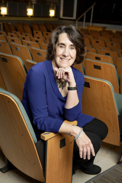 Babson’s Julie Levinson, professor of film, chair of the Arts and Humanities Division, and the William R. Dill Governance Professor