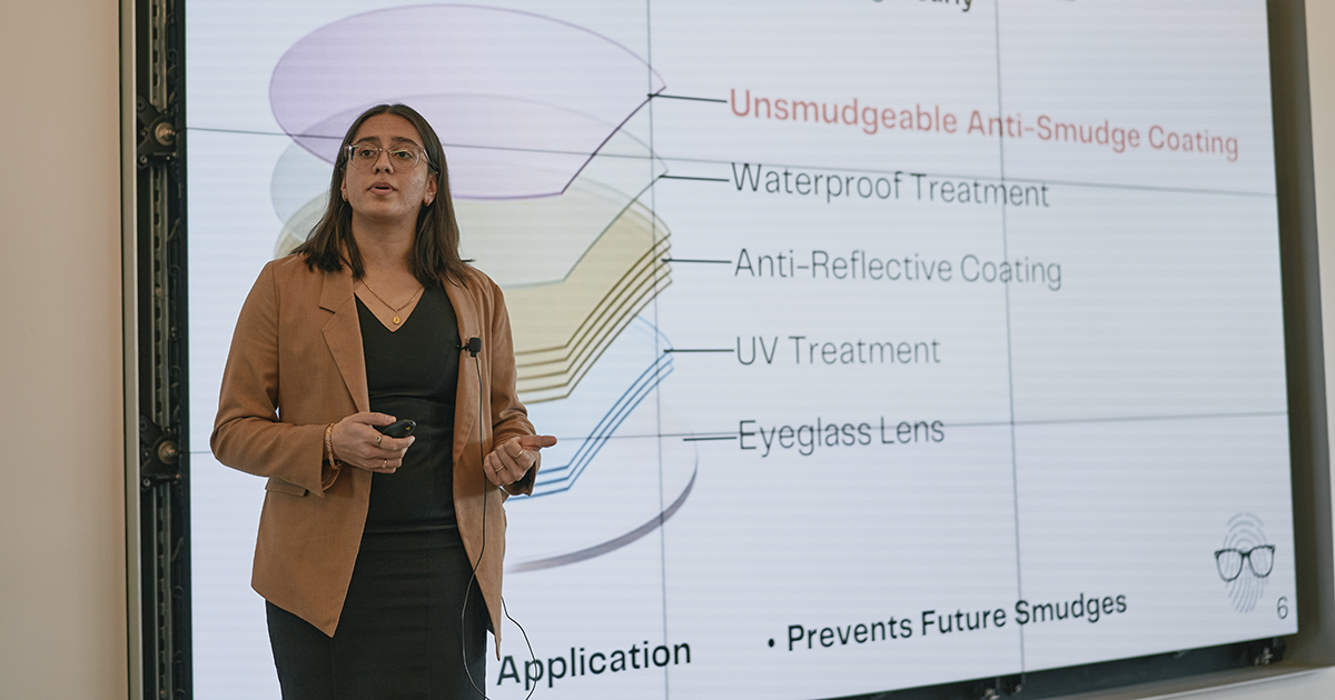 Competitions Help Babson Grad Perfect Her Pitch