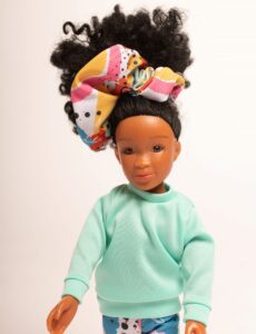 Aaliya is the first of Flora Ekpe-Idang's line of multicultural dolls.