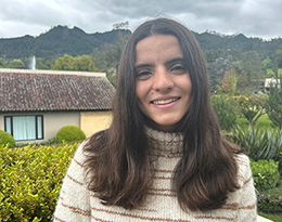 Photo of undergraduate student Lucia Saab Arango 