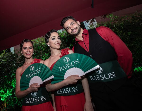Flamenco dancers welcome attendees at Babson Connect Worldwide 2018, held in Madrid.