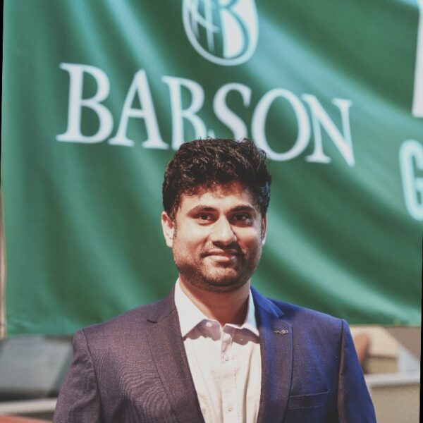 Photo of Babson MBA'23 graduate Rakshit NH Reddy.