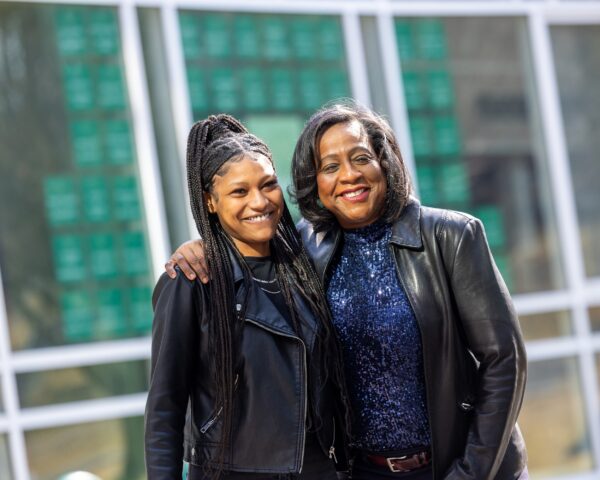 Arlene Cummings MBA'24 and her daughter, Madison Spence '24 will graduate together May 11. (Photo: Nic Czarnecki)