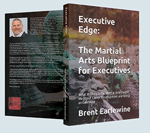 Book jacket of Executive Edge: The Martial Arts Blueprint for Executives