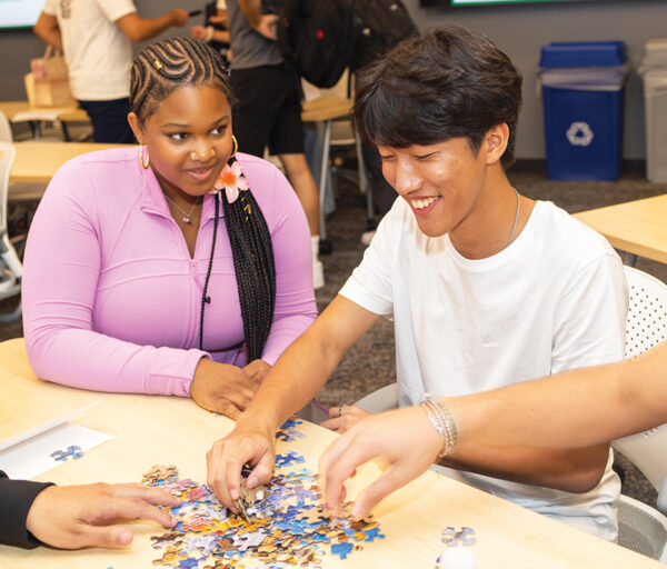 Students in an FME class at the HELV