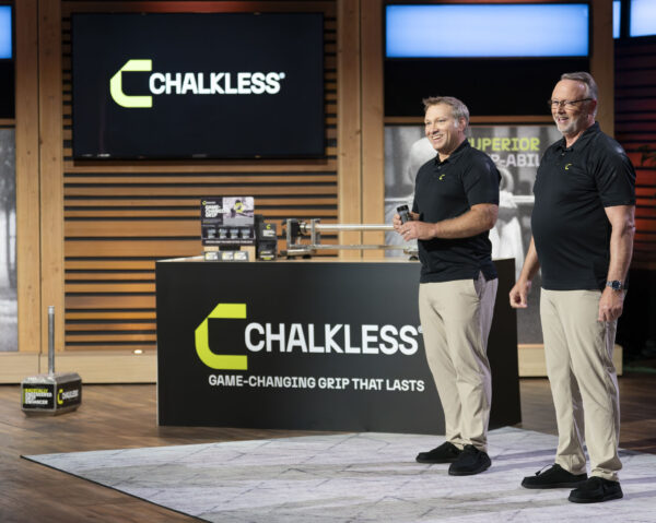 James Pidhurney MBA '08 and Chalkless co-founder Greg Pope say the super grippy product helps athletes and the military.