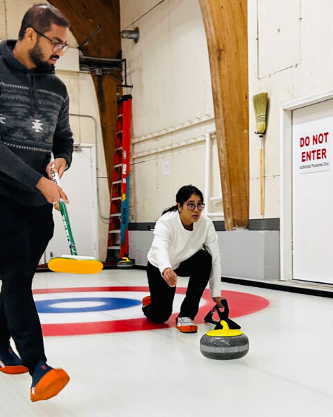 curling