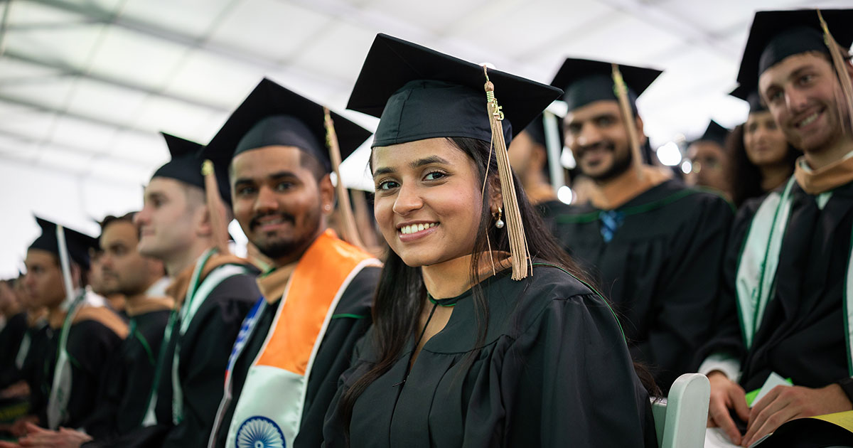 Babson College 2025 Commencement graduates