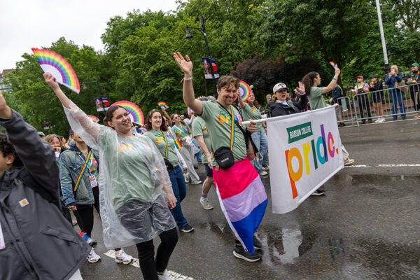 Babson at the Boston Pride Parade