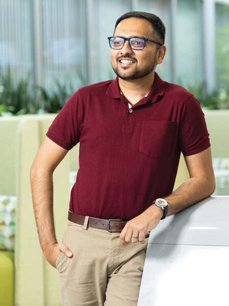 Aakash Shah poses for a portrati