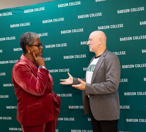 Babson officials at the Inclusive Excellence Summit.