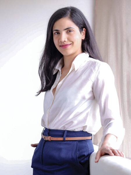 Devakshi Chandra poses for a portrait