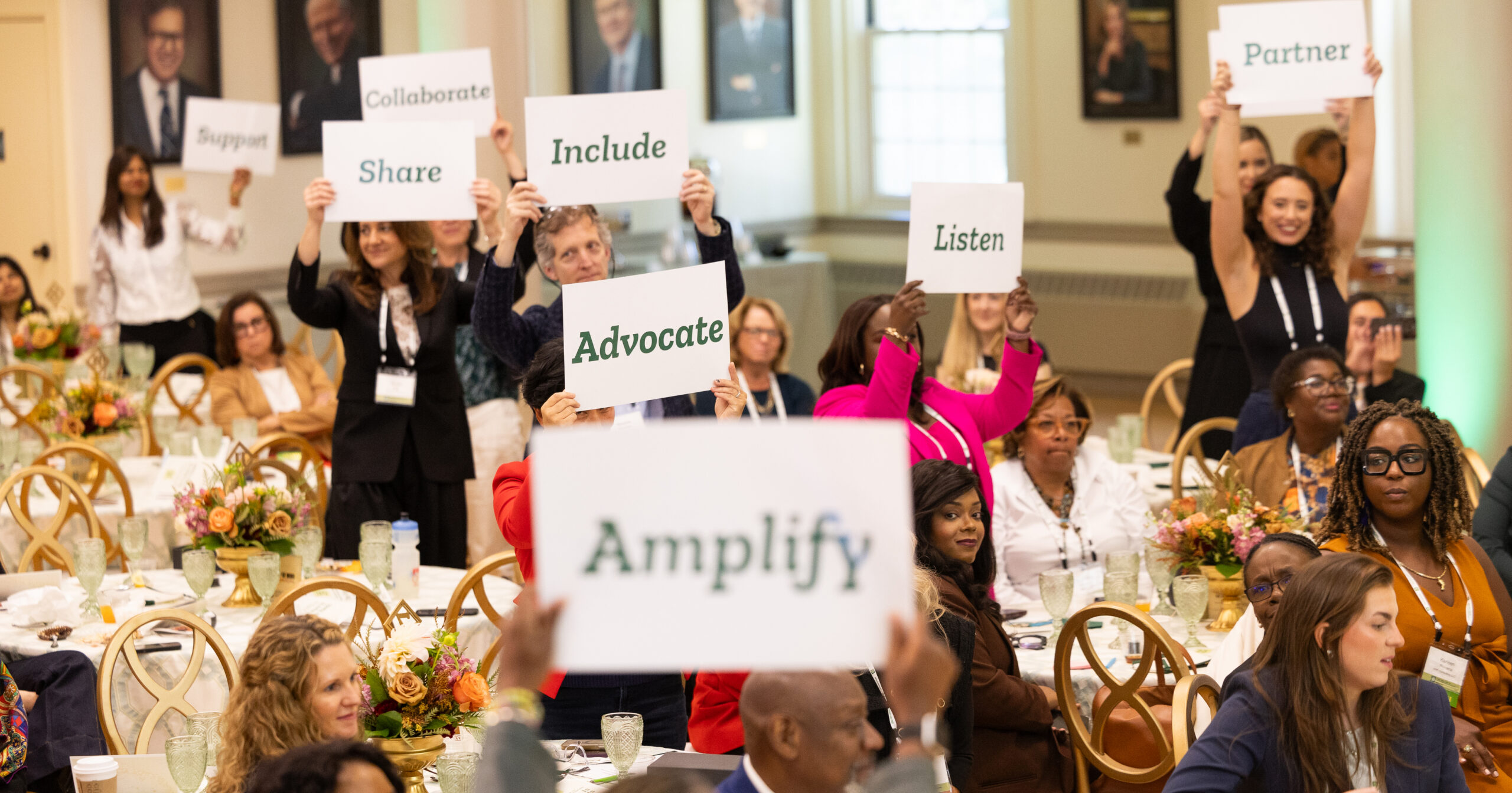 Audience at the F&E CWEL 25th anniversary celebrate the center's commitment to inclusion and advocacy.