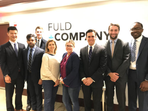 In spring 2019, this MCFE team worked with Fuld + Company.