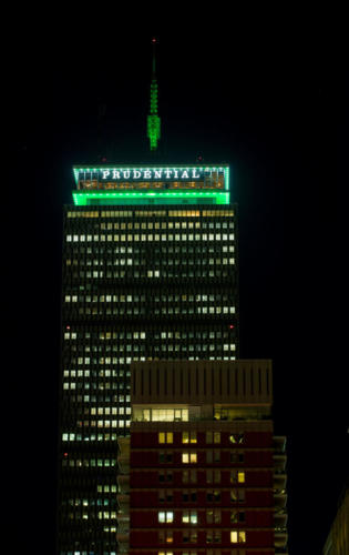 Prudential Building goes green for Babson.