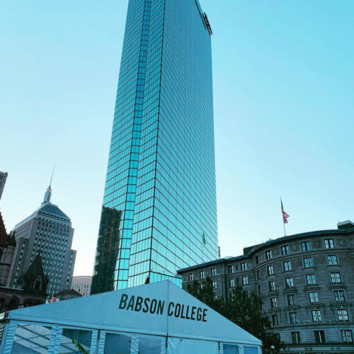 Babson in Copley Square
